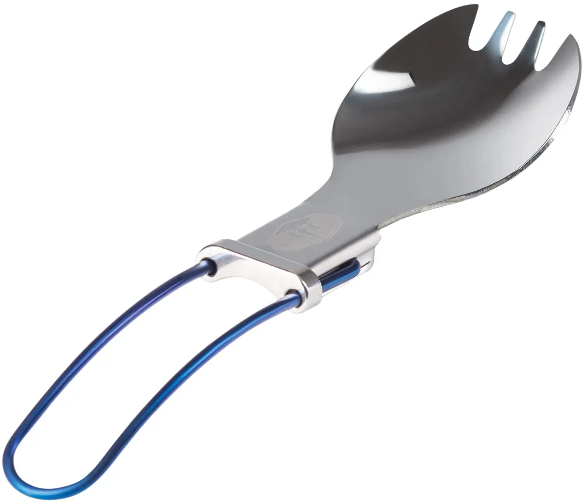 Ловилка GSI Outdoors Glacier Folding Spork Blue