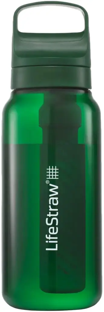 Пляшка-фільтр для води LifeStraw Go Filter Bottle 1L Terrace Green