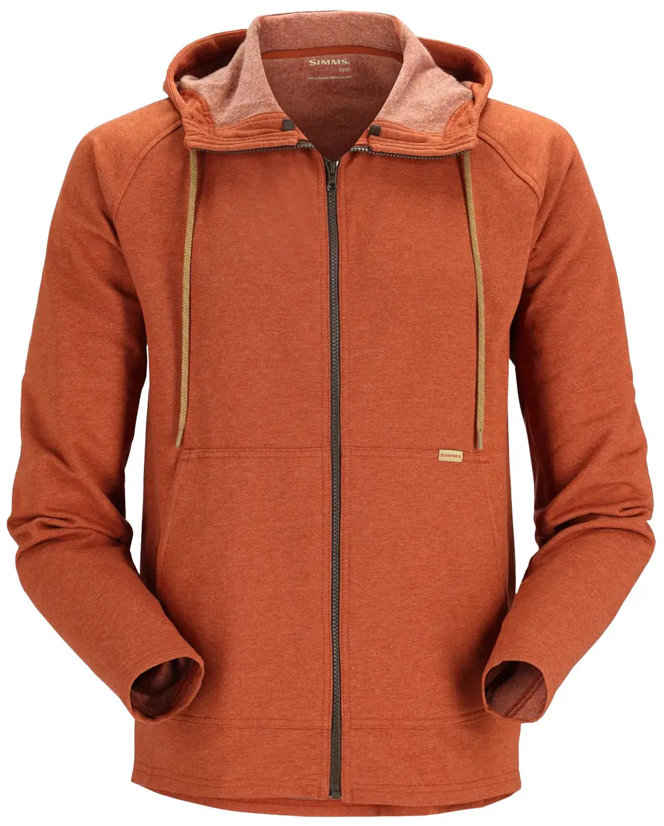 Худи Simms Vermilion Full Zip Hoody M Clay Heather