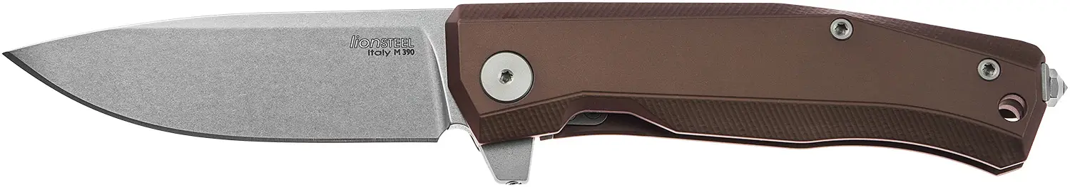 Ніж Lionsteel Myto Stone Washed Brown