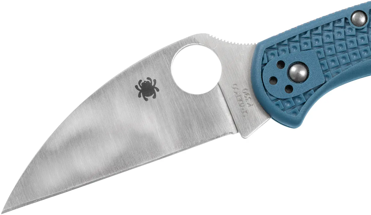 Ніж Spyderco Delica Wharncliffe Blue
