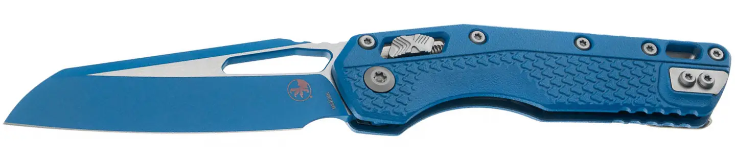 Ніж Microtech MSI Cerakote Blade Tri-Grip Polymer Blue