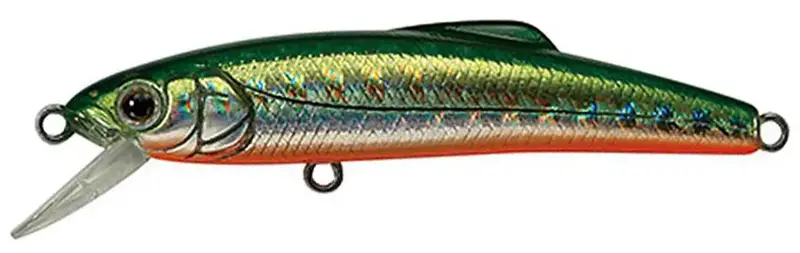 Воблер Tackle House Buffet 43F 43mm 1.8g Silver Green/Orange