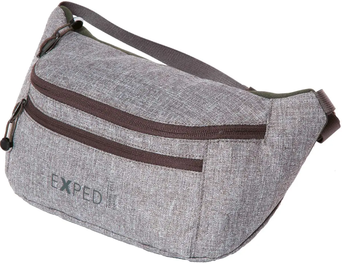 Сумка на пояс Exped Travel Belt Pouch 3 Grey Melange