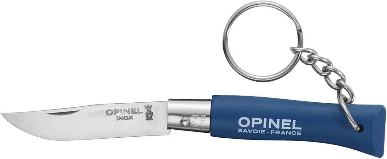 Ніж Opinel Keychain №4 VRI Inox Blue