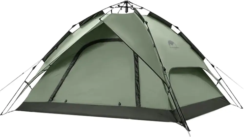 Палатка Naturehike NH21ZP008 3 автоматичний Dark green