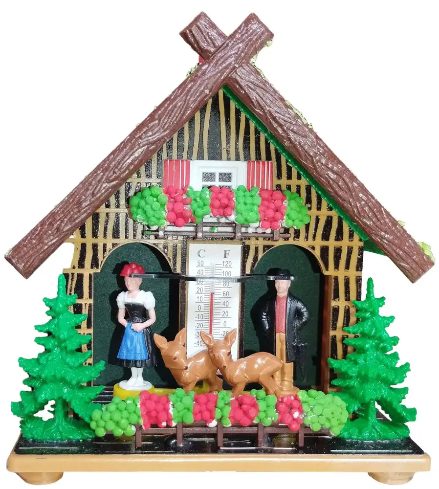 Барометр Moller Погодний будиночок 303674 Brown