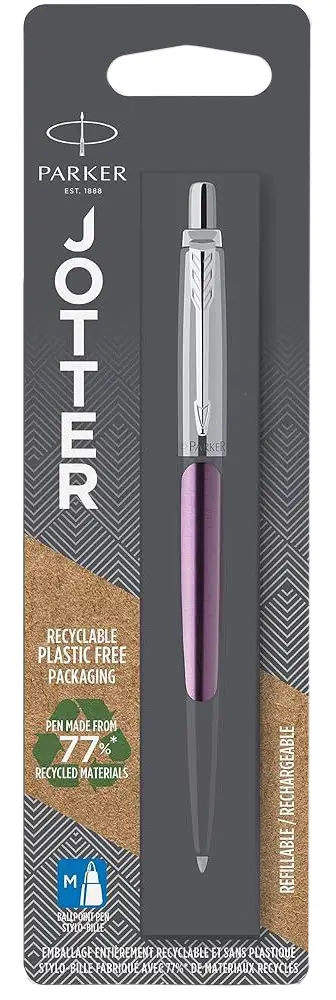 Ручка шариковая Parker Jotter 17 Victoria Violet CT BP блістер