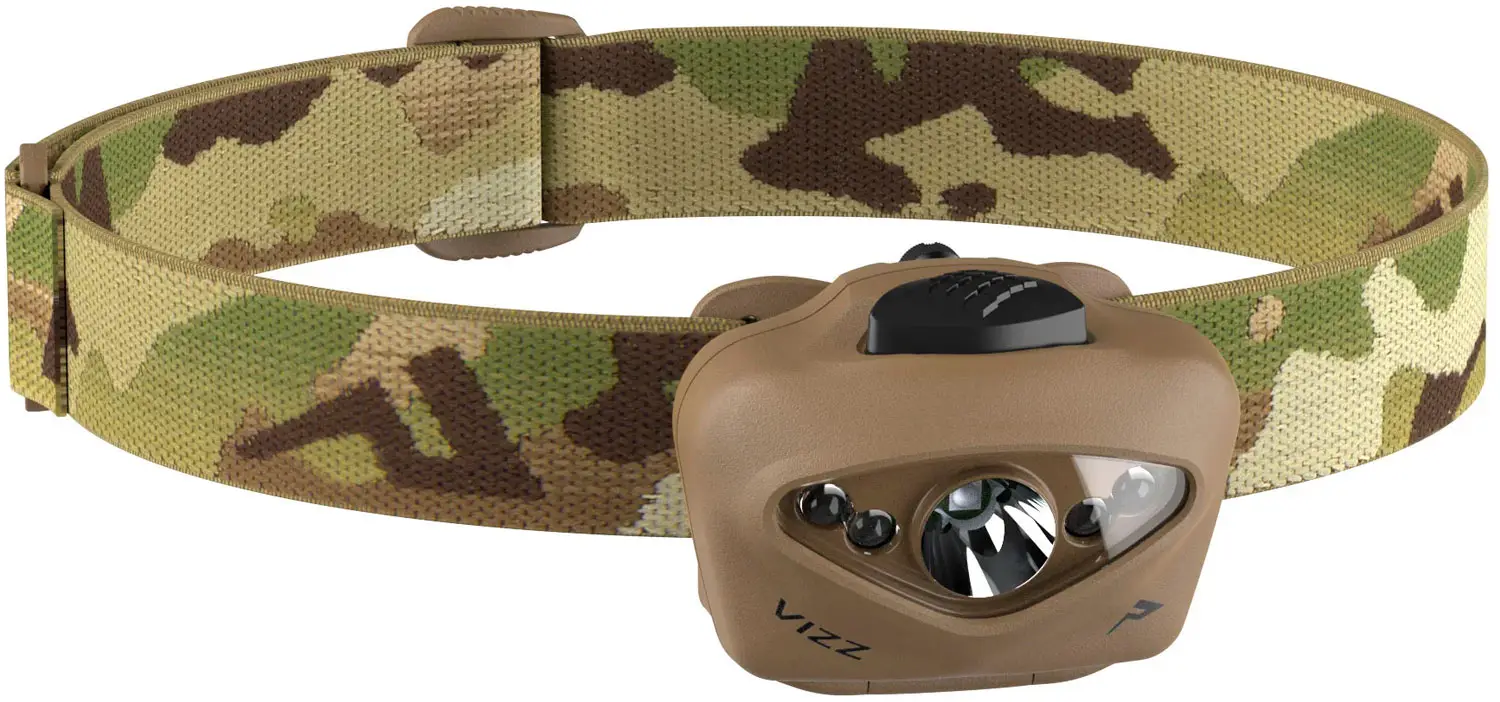 Ліхтар налобний Princeton Tec Vizz RGB 550 lm Multicam
