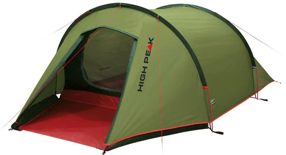Палатка High Peak Kite 3 LW Pesto/red