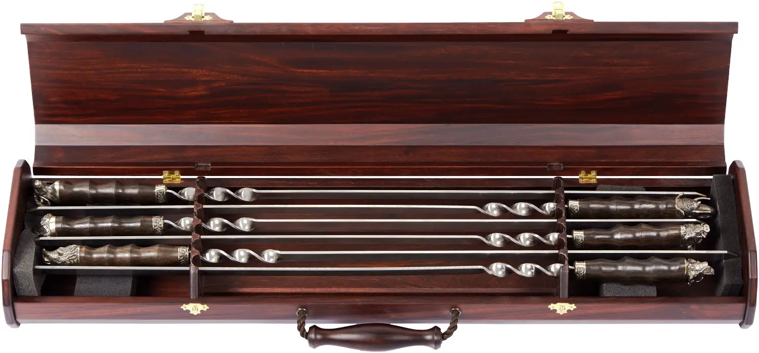 Набір шампурів R.A. "САФАРІ" в кейсі