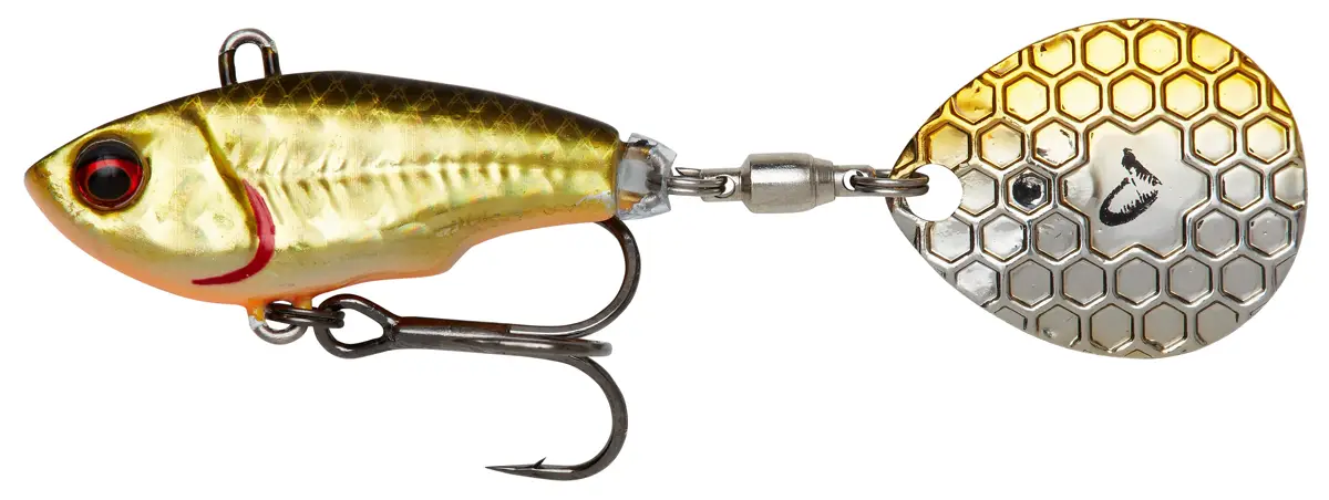 Тейл-спінер Savage Gear Fat Tail Spin 55mm 9.0g Dirty Roach