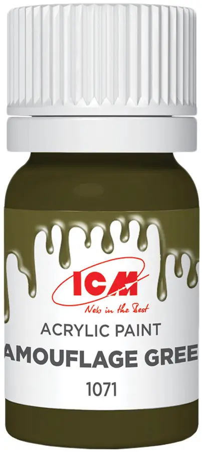 Краска ICM Holding Acrylic Paint 12 мл Camouflage Green