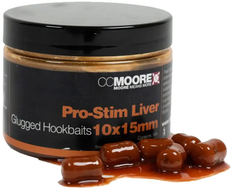 Бойли CC Moore Pro-Stim Liver Glugged Hookbaits 15x18mm (35шт)
