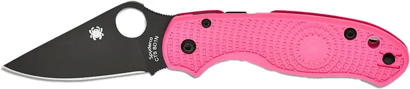 Ніж Spyderco Para 3 Black Blade Pink