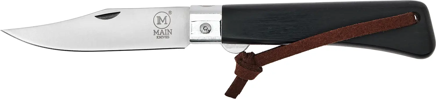 Ніж Main Knives "Workers line" Clip Point BPW PU Loop Black