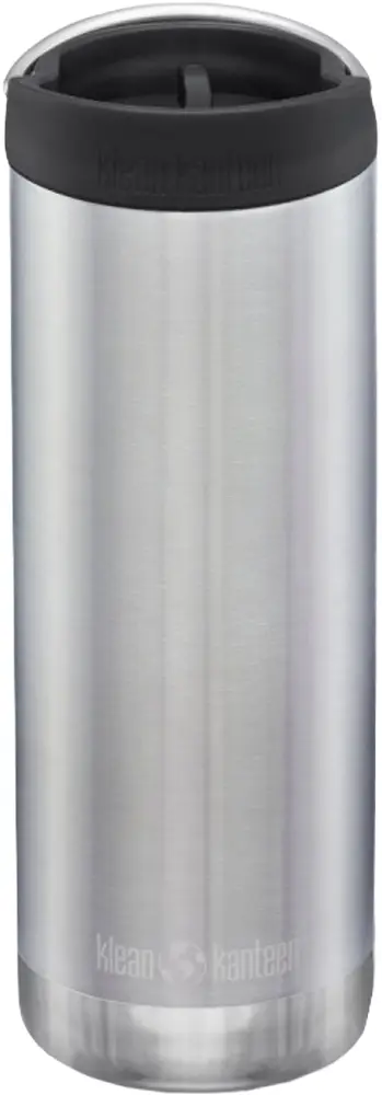Термокружка Klean Kanteen TKWide Cafe Cap 473 мл Brushed Stainless