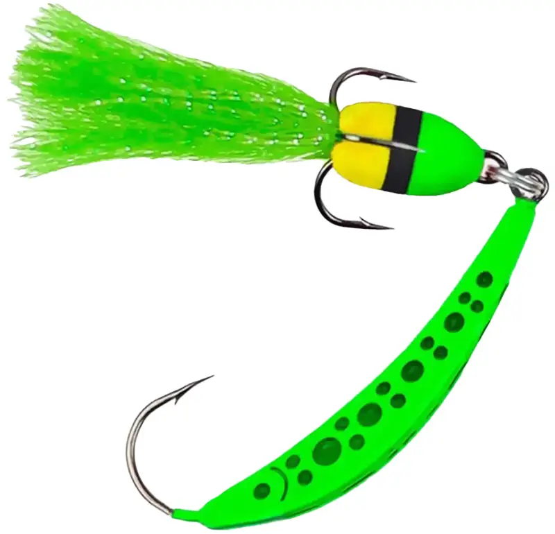 Блесна Проф Монтаж Лижа 32.0g Green