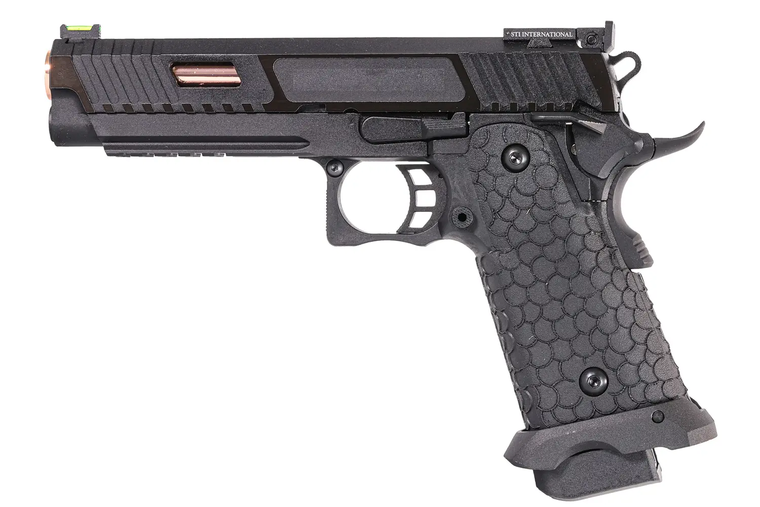 Пистолет пневматический ASG STI Combat Master Airgun 4.5 мм BB Black