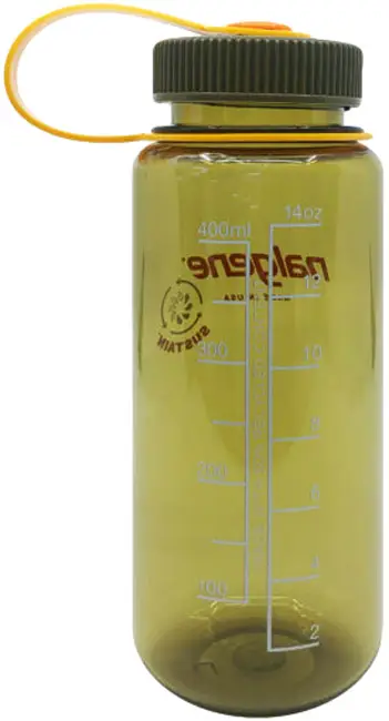 Пляшка Nalgene Wide Mouth Sustain Water Bottle 0.5 Olive
