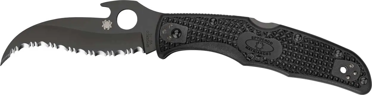 Ніж Spyderco Matriarch 2 Emerson Open Black