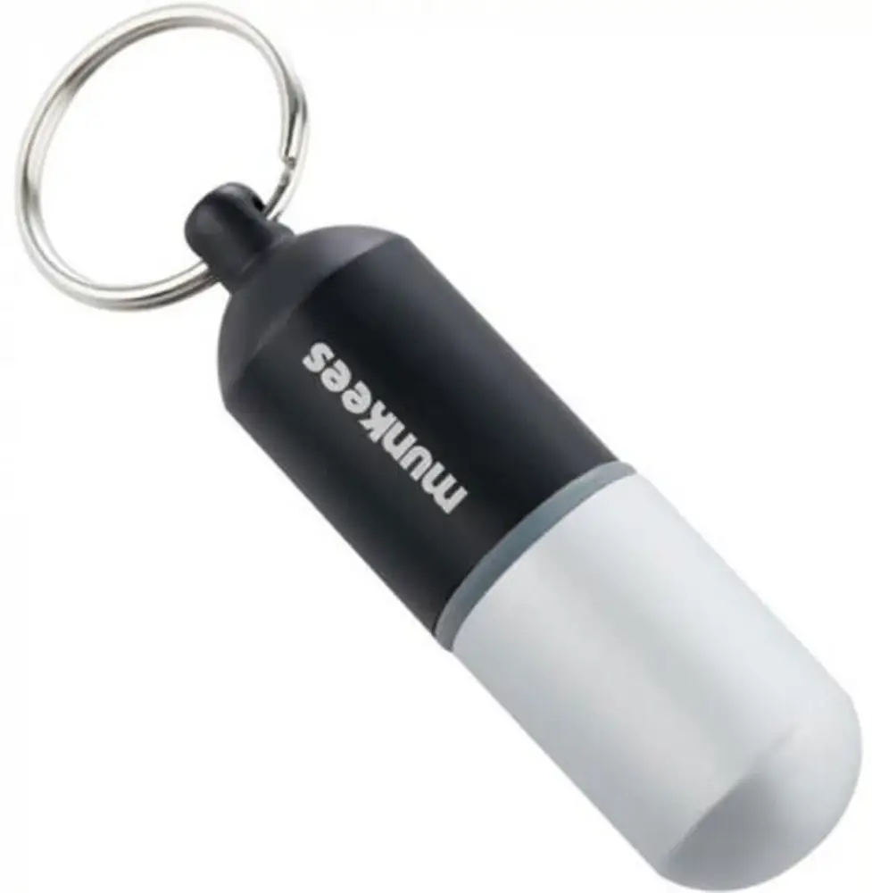 Брелок Munkees Waterproof Capsule Medium Black
