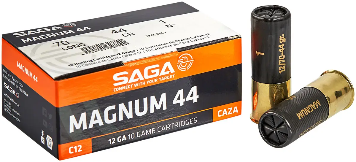 Патрон RIO MAGNUM 44 кал. 12/70 дріб №1 (4.00 мм) наважка 44 г