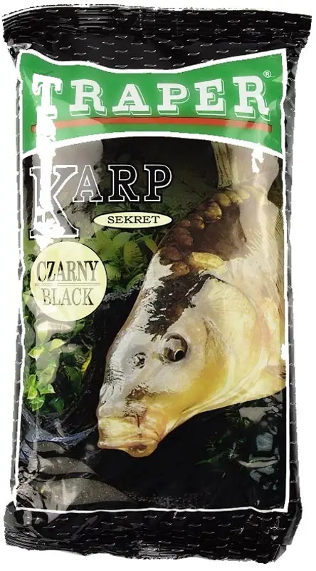 Прикормка Traper Sekret Karp Black 1kg
