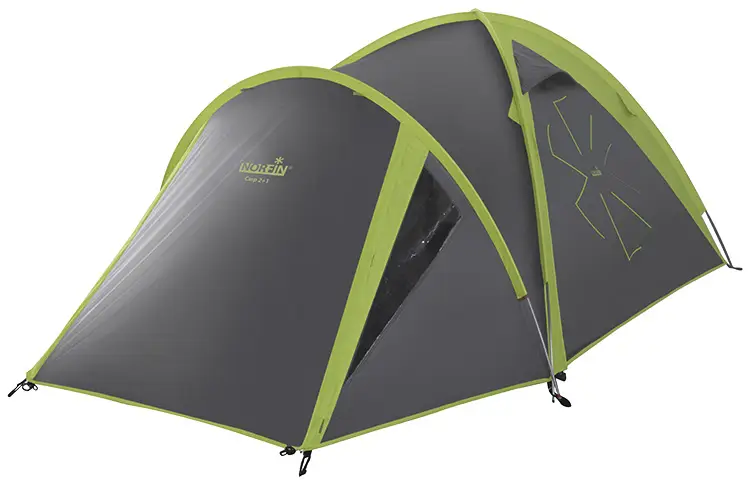 Палатка Norfin Carp 2+1 4000мм 210+(100)Х160Х110см