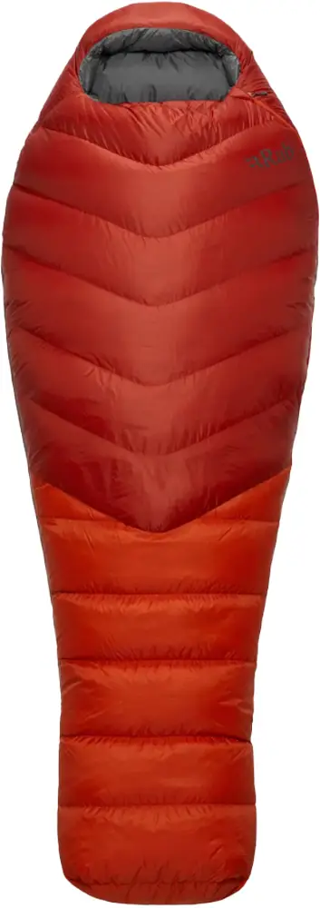 Спальний мішок Rab Alpine 600 Regular Left Zip Red Clay