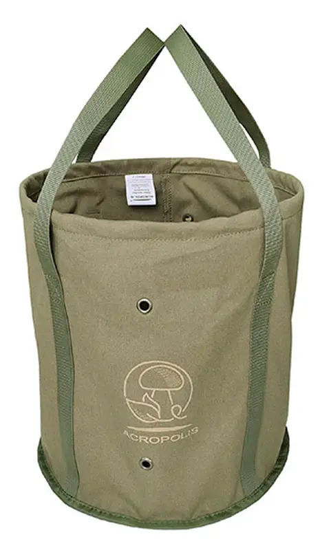 Відро Acropolis ВГ-1 складене брезентове для грибів