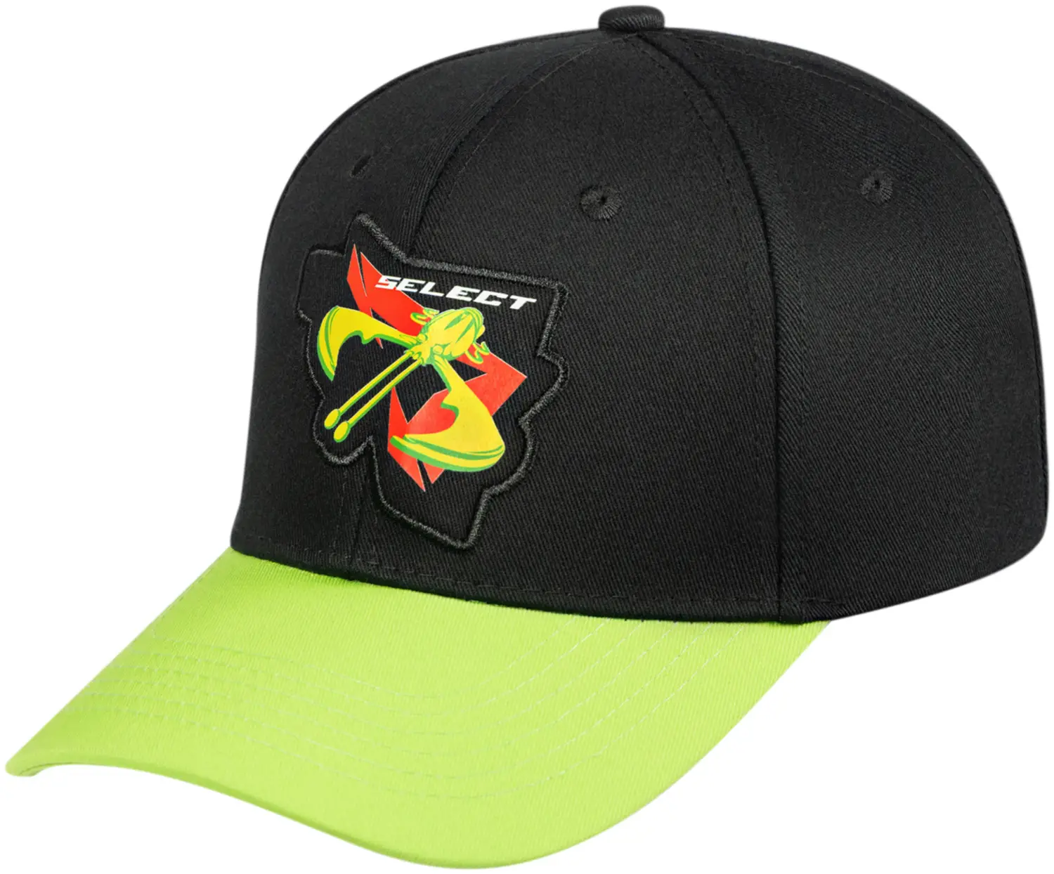 Кепка Select Kraken 60 Black/Green