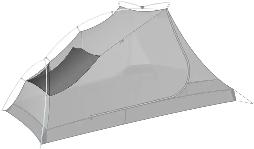 Полка для палатки Sea To Summit Alto TR2 Gear Lof 15D Polyester Mesh Grey