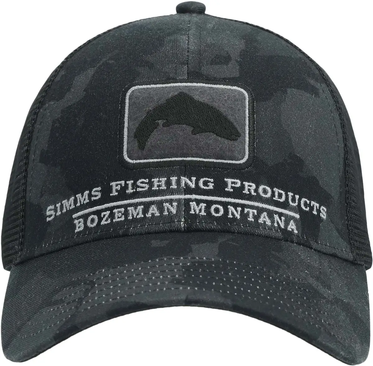 Кепка Simms Trout Icon Trucker One size Regiment Camo Carbon