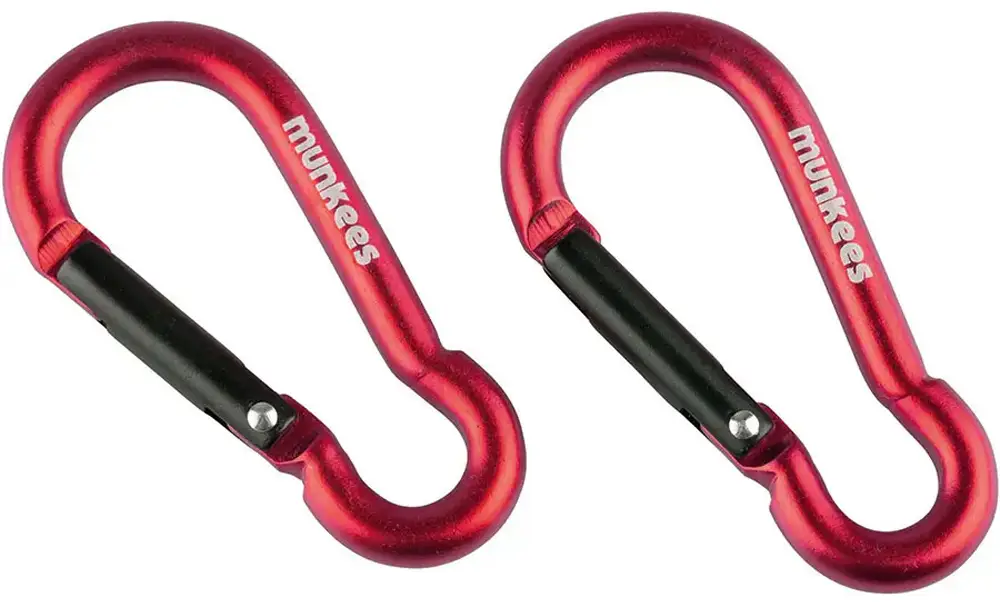 Карабін Munkees D 5x50 mm 2-Pack Red