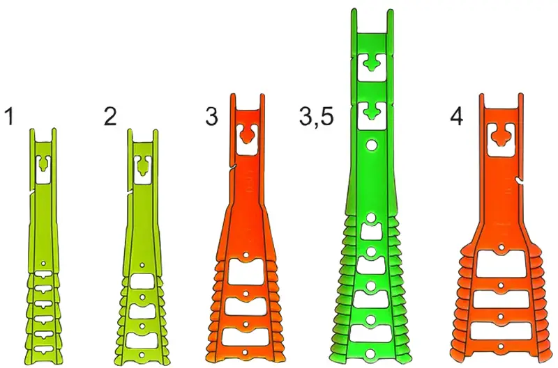 Мотовило внутреннее Stonfo 310 Adjustable Elastic Tensioner #4 (20.6-26.0 mm)