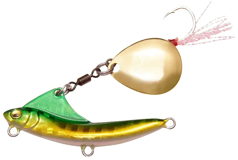 Тейл-спінер Megabass Sokoppa 10.0g Green Gold