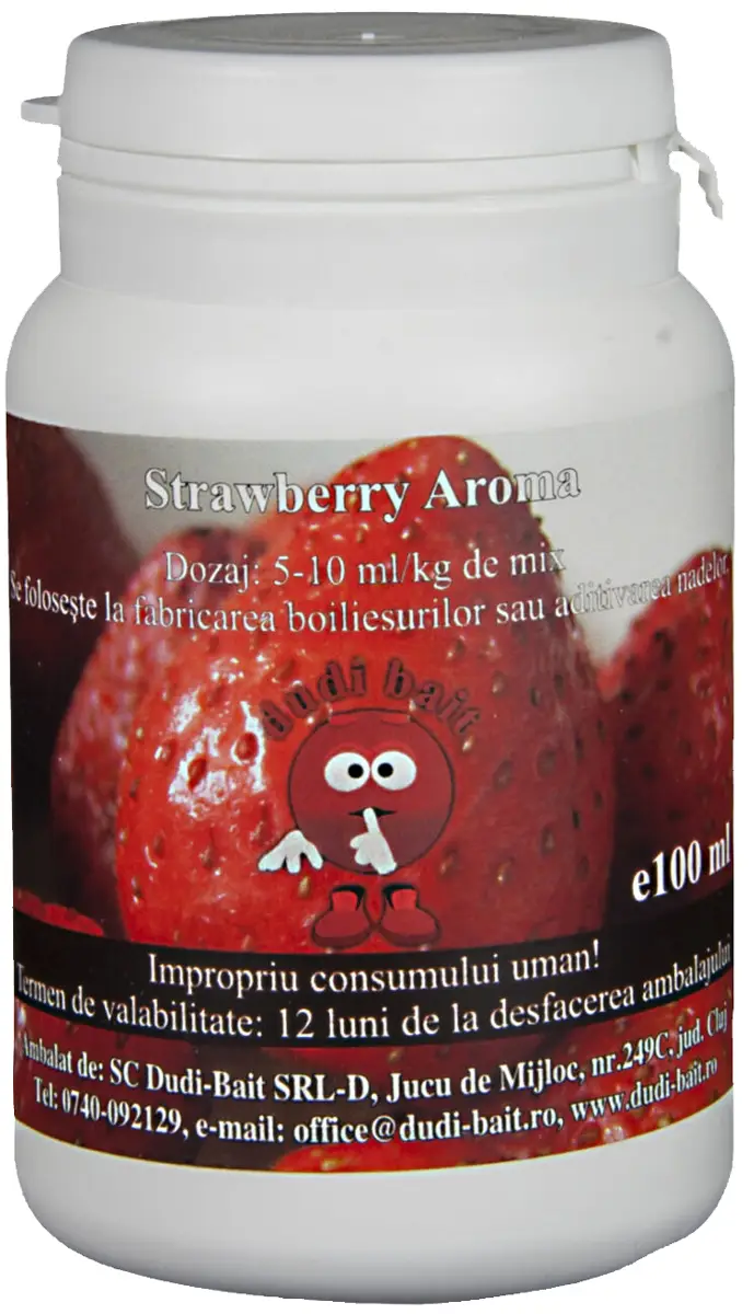 Ароматизатор Dudi Baits Liquid Flavor Strawberry 100ml