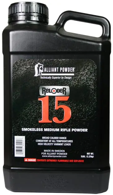 Порох Alliant RL155 Reloder 15. Вага - 2,27 кг