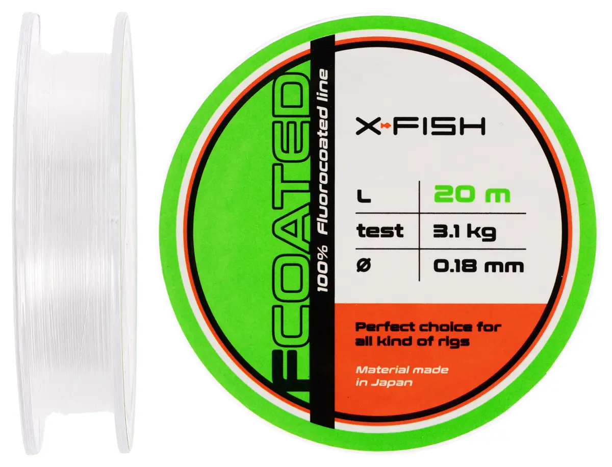 Флюорокарбон X-Fish FCoated 20m 0.18mm 3.1kg