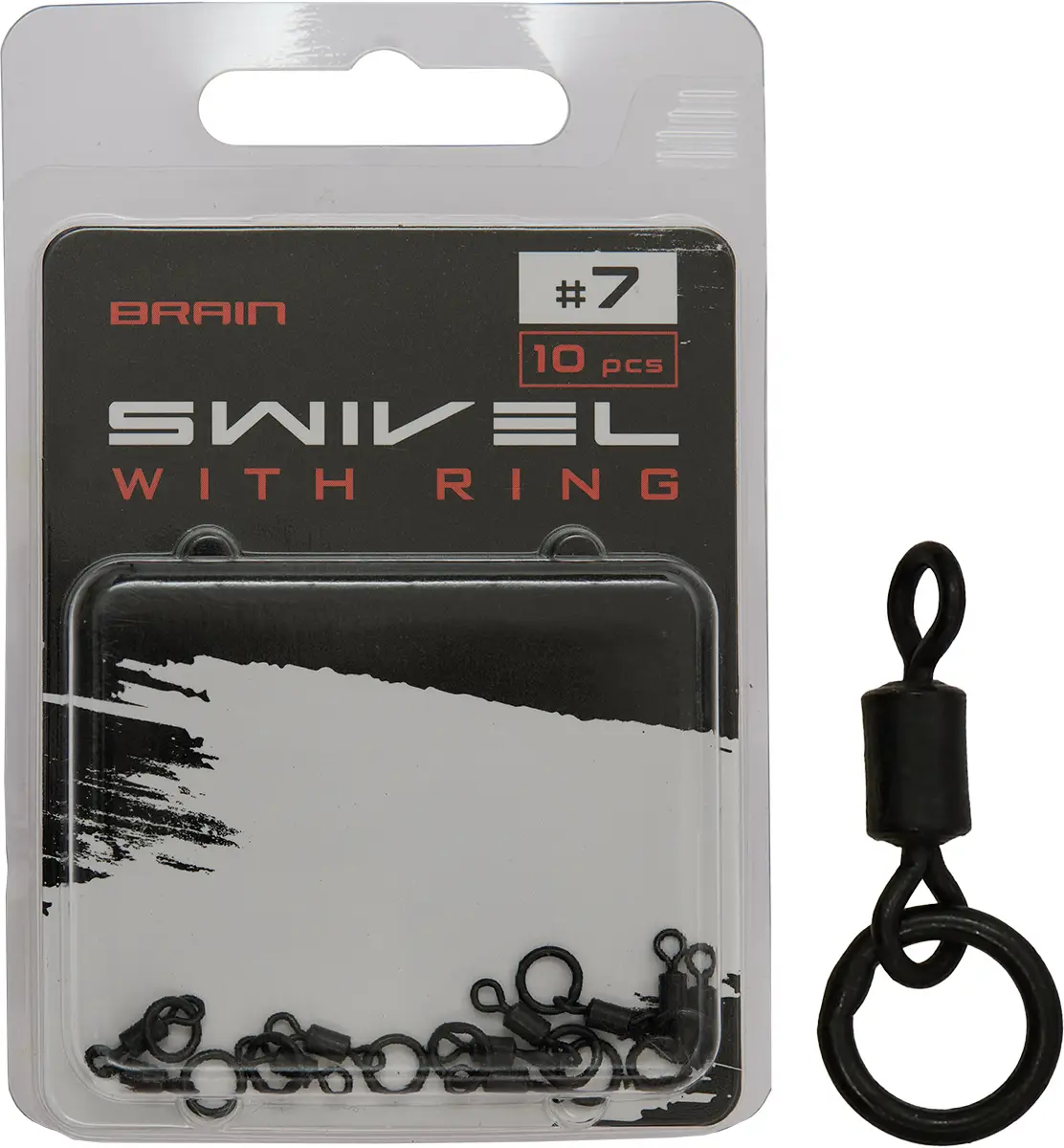 Вертлюжок Brain Swivel With Ring #7 (10 шт/уп) SGCA-8013-7