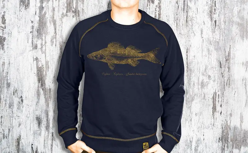 Свитшот Fish-Point "Судак" XL Синий