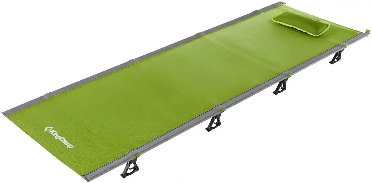 Розкладачка KingCamp Ultralight Camping Cot. Green