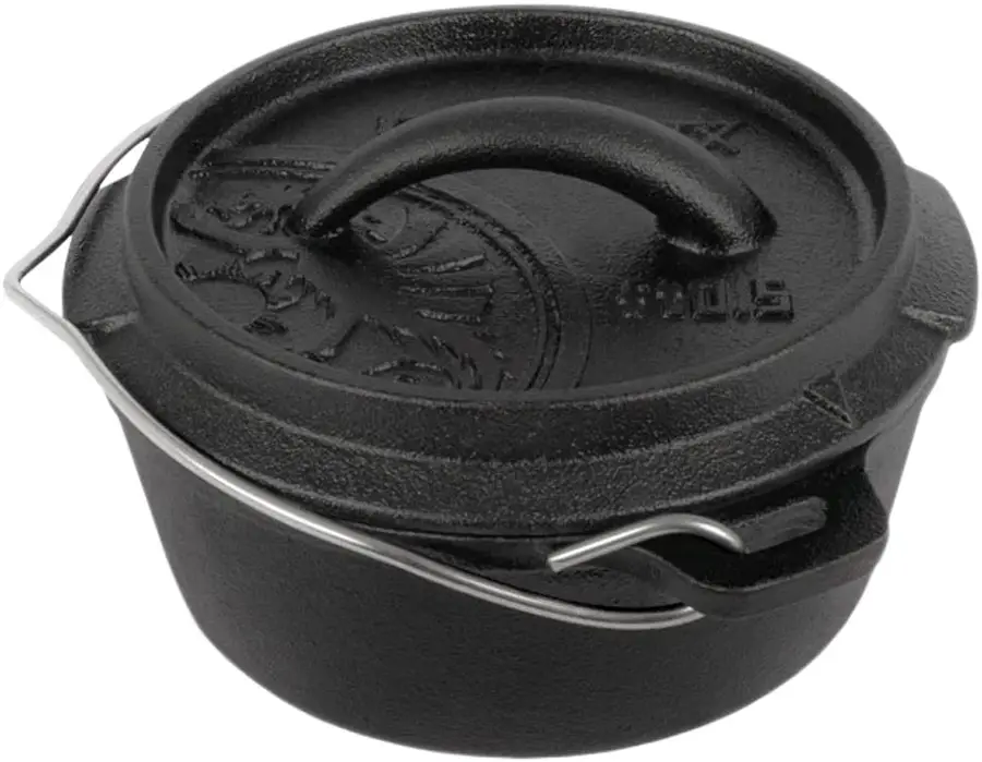 Казан Petromax Dutch Oven чугунный плоское дно 0,6 л