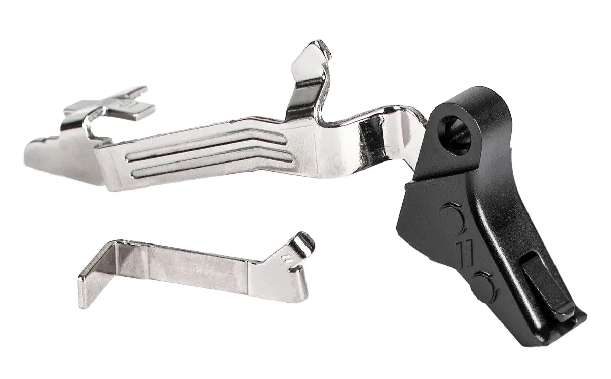Спусковий гачок з тягою ZEV  PRO Flat Face Upgrade Bar Kit. Glock Gen5. Чорний