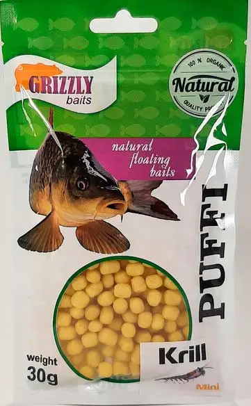 Пуфік Grizzly Puffi Mini 30g Krill