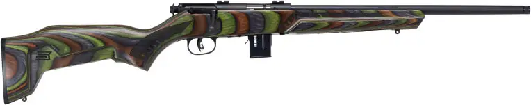 Винтовка малокалиберная Savage 93 Minimalist 18" кал. 17 HMR. Цвет: зеленый
