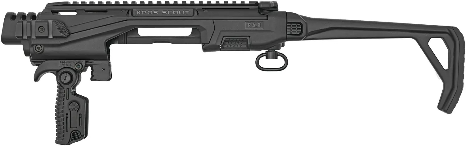 Конверсійний кіт FAB Defense K.P.O.S. Scout для Glock 17/19. Black