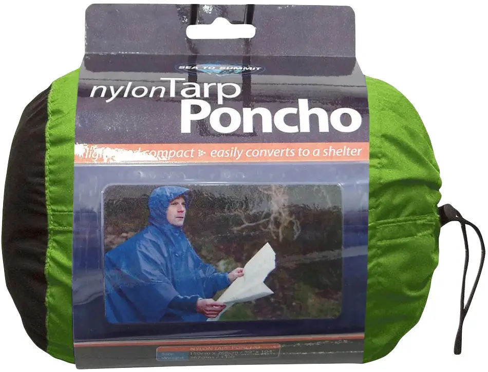 Пончо Sea To Summit Nylon Tarp-Poncho Forest green