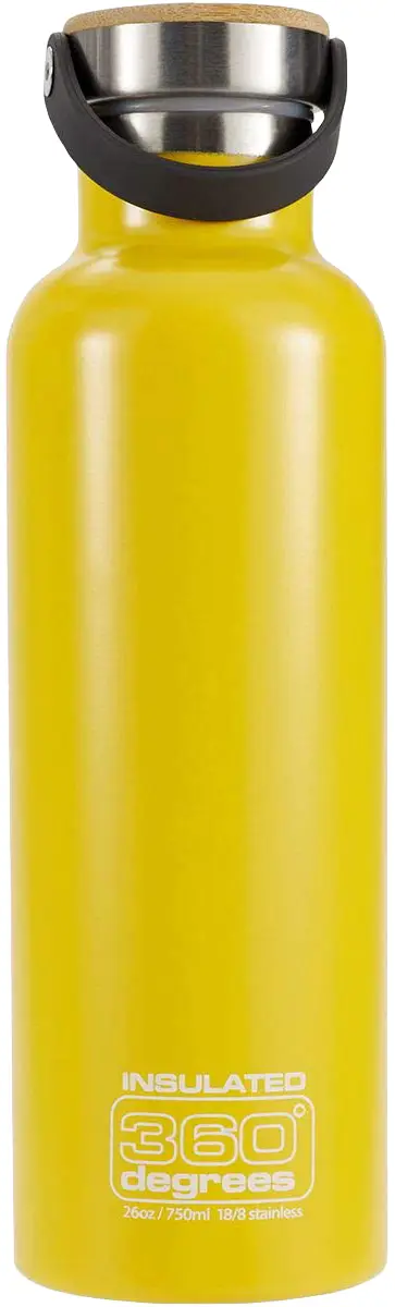 Термопляшка 360° Degrees Vacuum Insul Botte 0.75l Yellow
